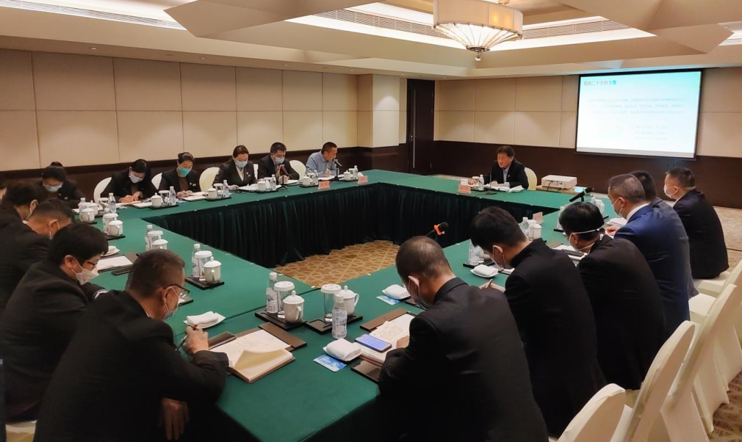 四川省AG电投厅集团党委书记、董事长任丁赴基层联系点宣讲党的二十大精神
